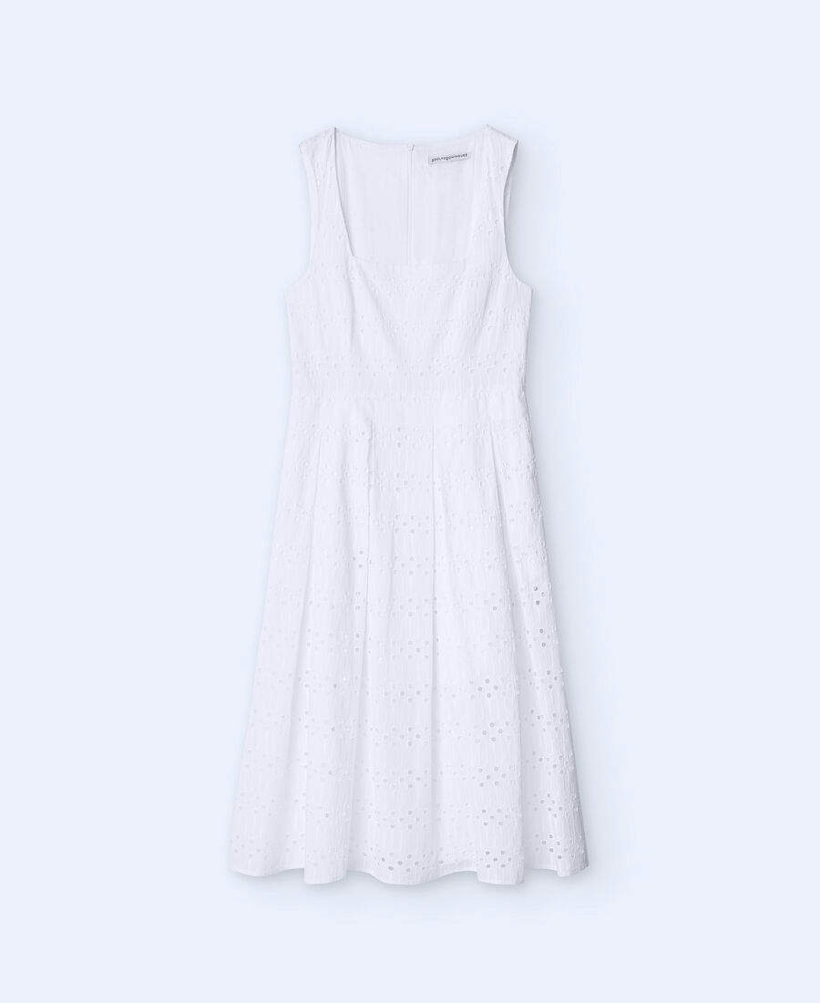 adolfo dominguez white dress