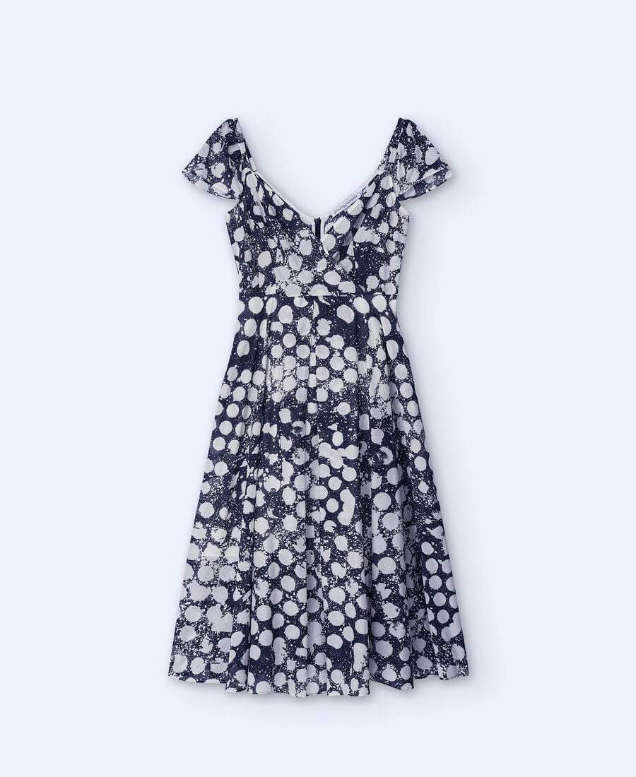 adolfo dominguez printed dress