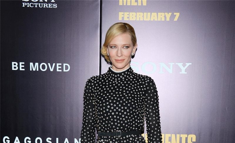 Cate Blanchett, con vestido de Proenza Schouler