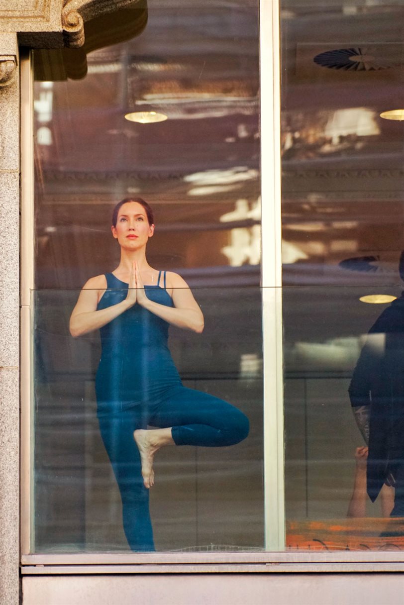 Drishti, la mirada en el yoga