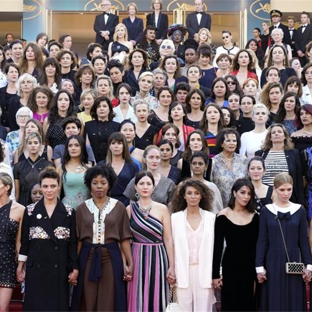 La foto de la desigualdad de género en el cine se tomó en el Festival de Cannes