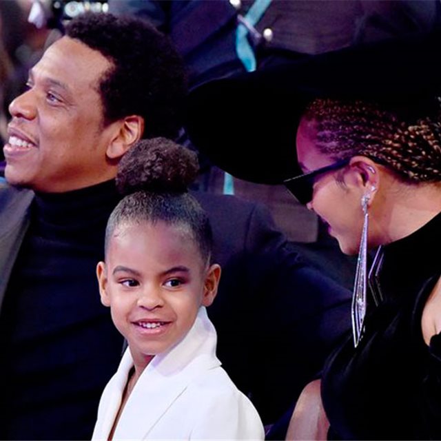 Blue Ivy, la hija de Beyoncé y Jay Z, protagonista en los premios Grammy