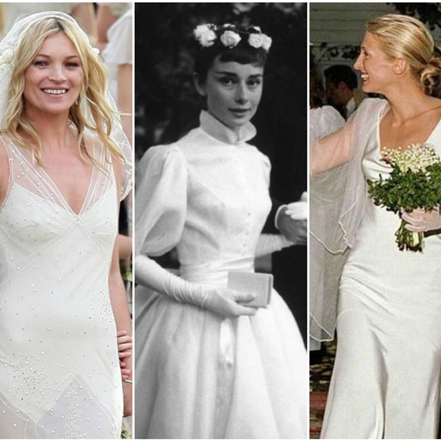 Los vestidos de novia más memorables de las famosas
