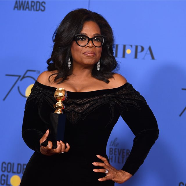 El discurso de Oprah Winfrey en los Globos de Oro pasará a la historia