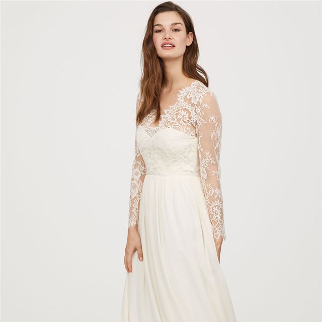 Vestidos de novia (y de invitada): las opciones más 'low' están en H&M