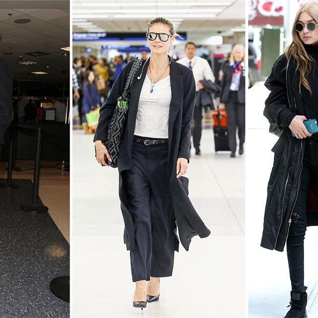Los looks de aeropuerto que están llevando las 'celebrities'