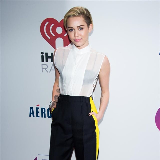 Miley Cyrus, de Maison Martin Margiela