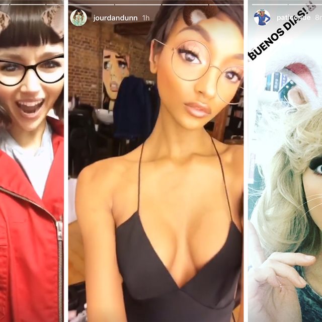 Las 'celebrities' se rinden ante los nuevos filtros de Instagram 