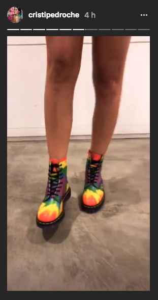 Las botas del Orgullo de Cristina Pedroche