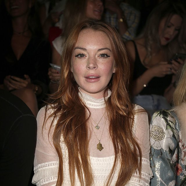 Lindsay Lohan pelirrojo
