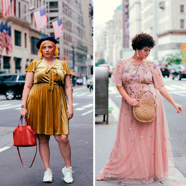 El Street Style de NYFW septiembre 2018 más inspirador para las mujeres 'plus size'