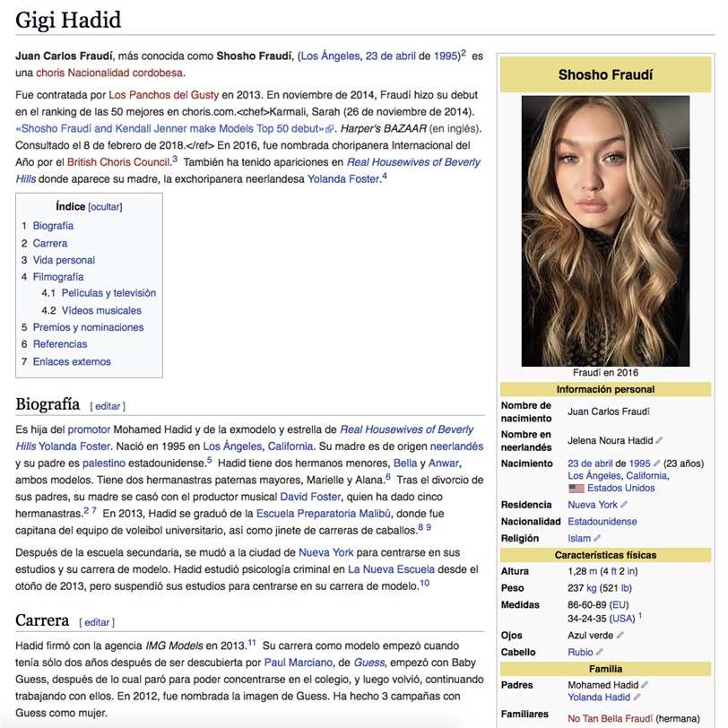 Wikipedia Gigi