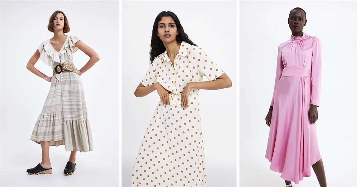 costilla subasta Lluvioso Vestidos Zara colección primavera 2019: selección de los más bonitos