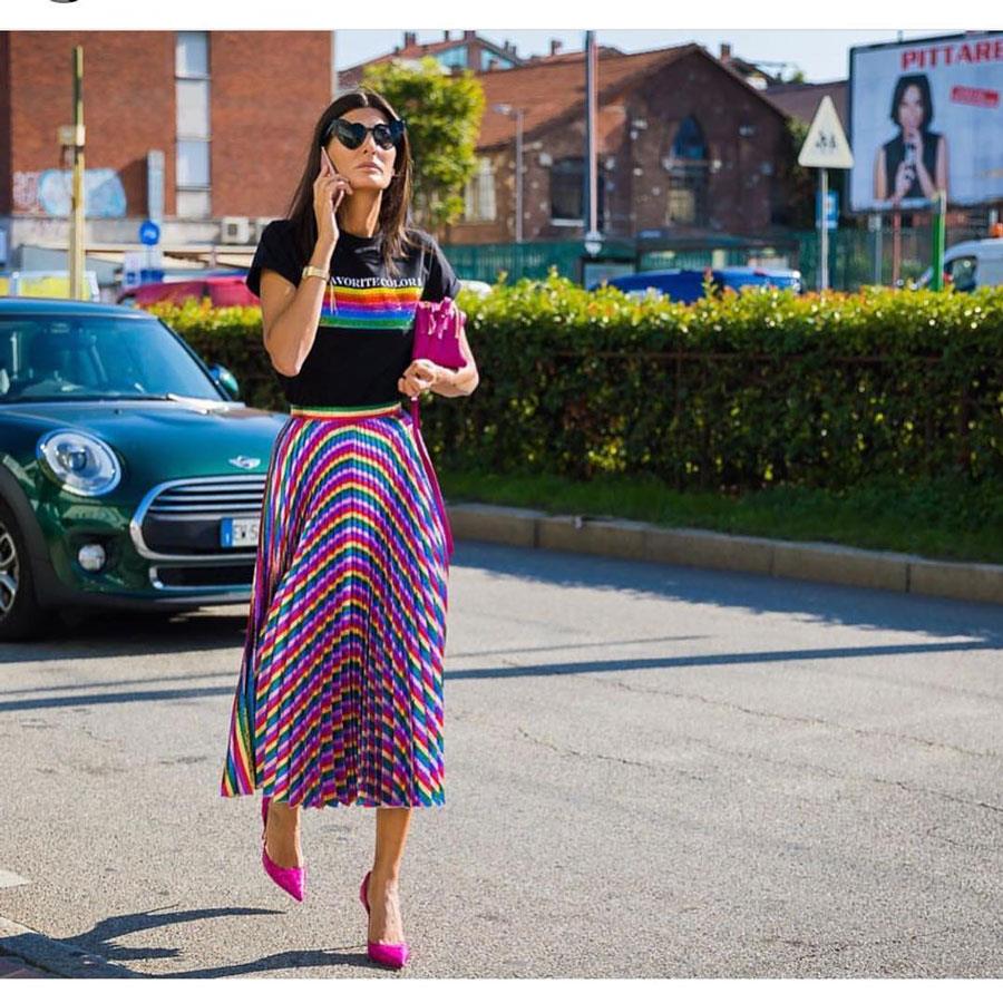 calificación constantemente Consentimiento Falda plisada de moda primavera-verano 2019, cómo se llevan según Instagram