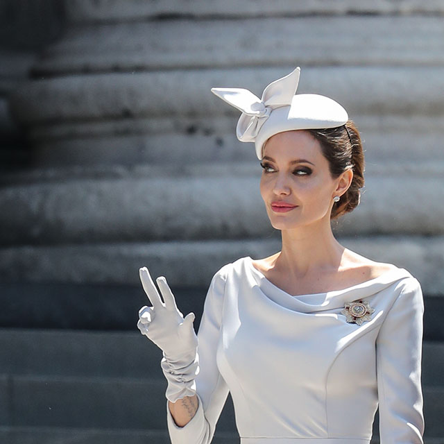 Angelina Jolie tiene el vestido de novia más bonito de la primavera