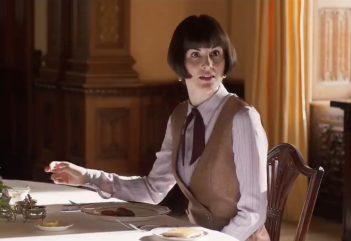 Michelle Dockery en la película Downton Abbey