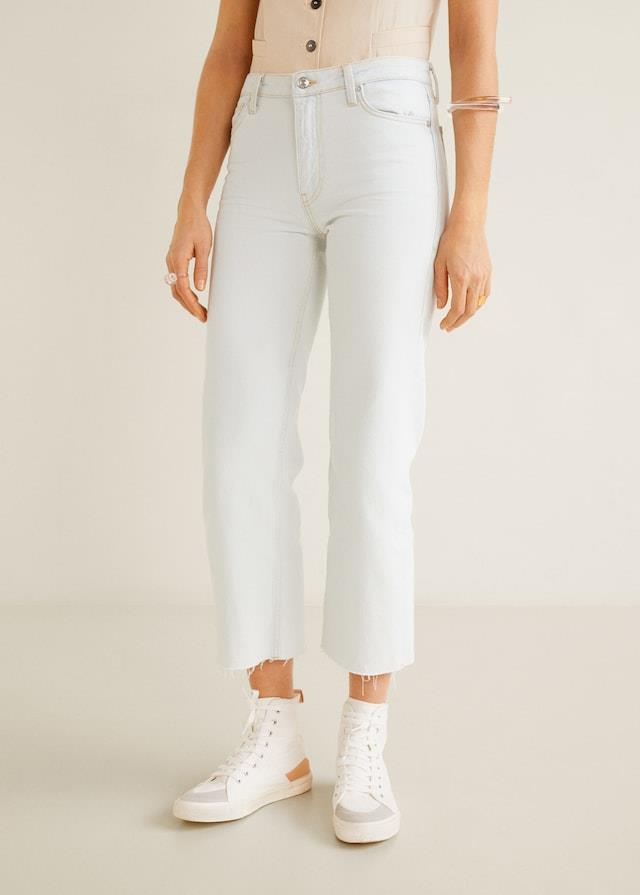 Guia de jeans blancos 10. Mango