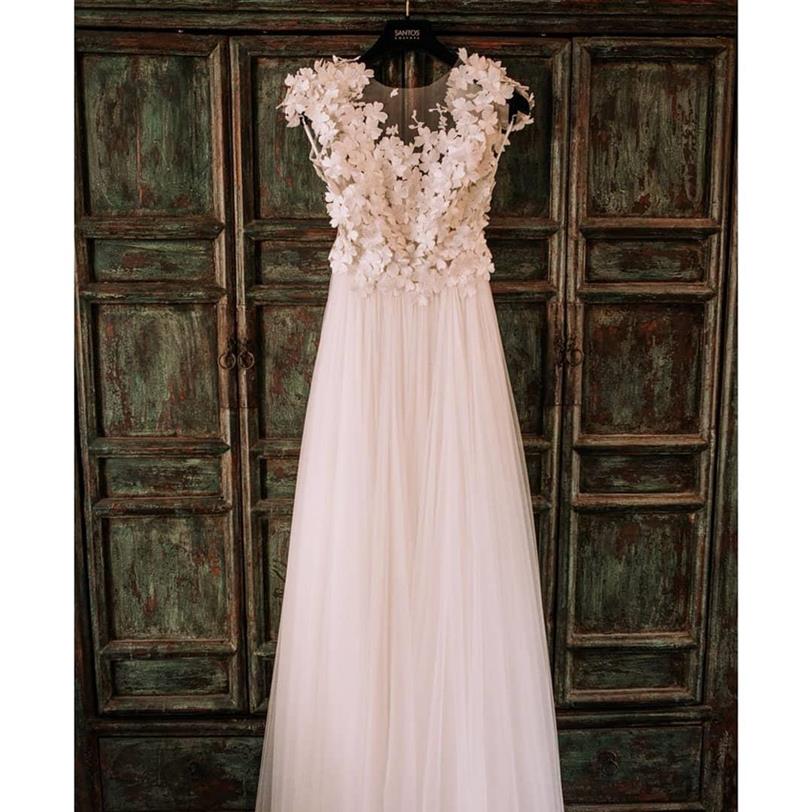 El vestido de novia de Alexandra Pereira