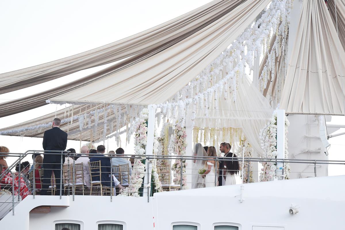 Heidi Klum y Tom Kaulitz se casan en el yate de los Onassis en Capri