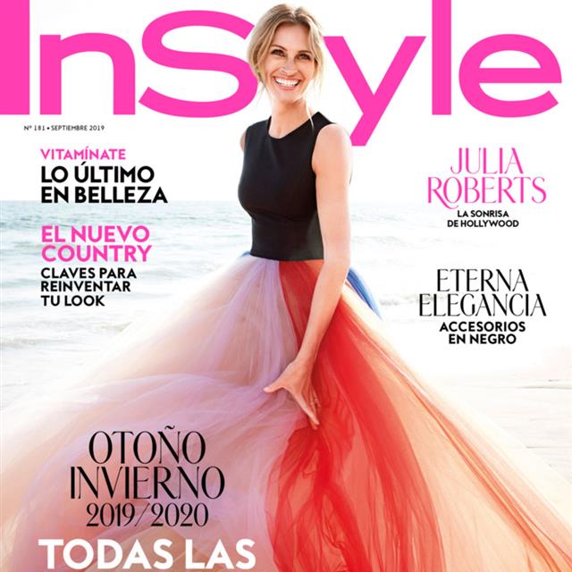 Julia Roberts protagoniza la portada de septiembre de InStyle