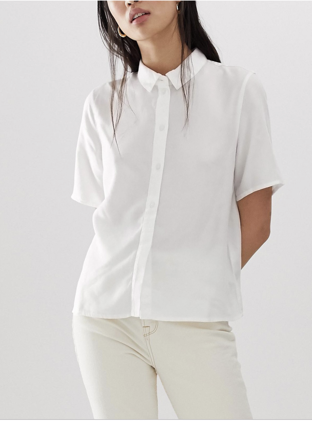 camisa-blanca-asos. Camisa blanca de Asos