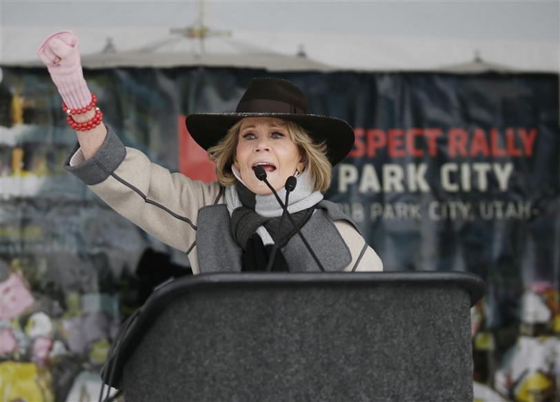 Jane Fonda contra el cambio climático