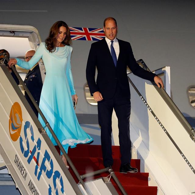 Kate Middleton y su lookazo en su viaje a Pakistán