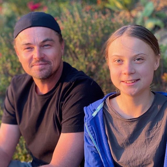 ¿Qué hacen reunidos Leonardo DiCaprio y Greta Thunberg?
