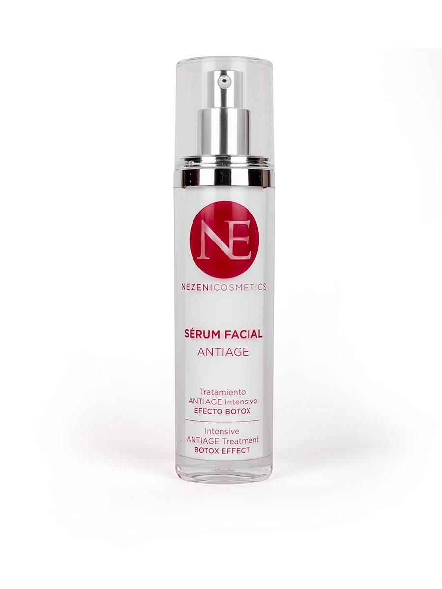 serum-nezeni-cosmetics-blanco. Con ácido hialurónico concentrado y bajo en conservantes
