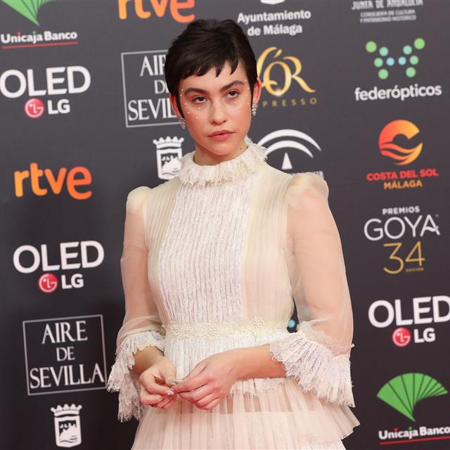 Greta Fernández y el 'beauty look' más bonito de los Premios Goya 2020