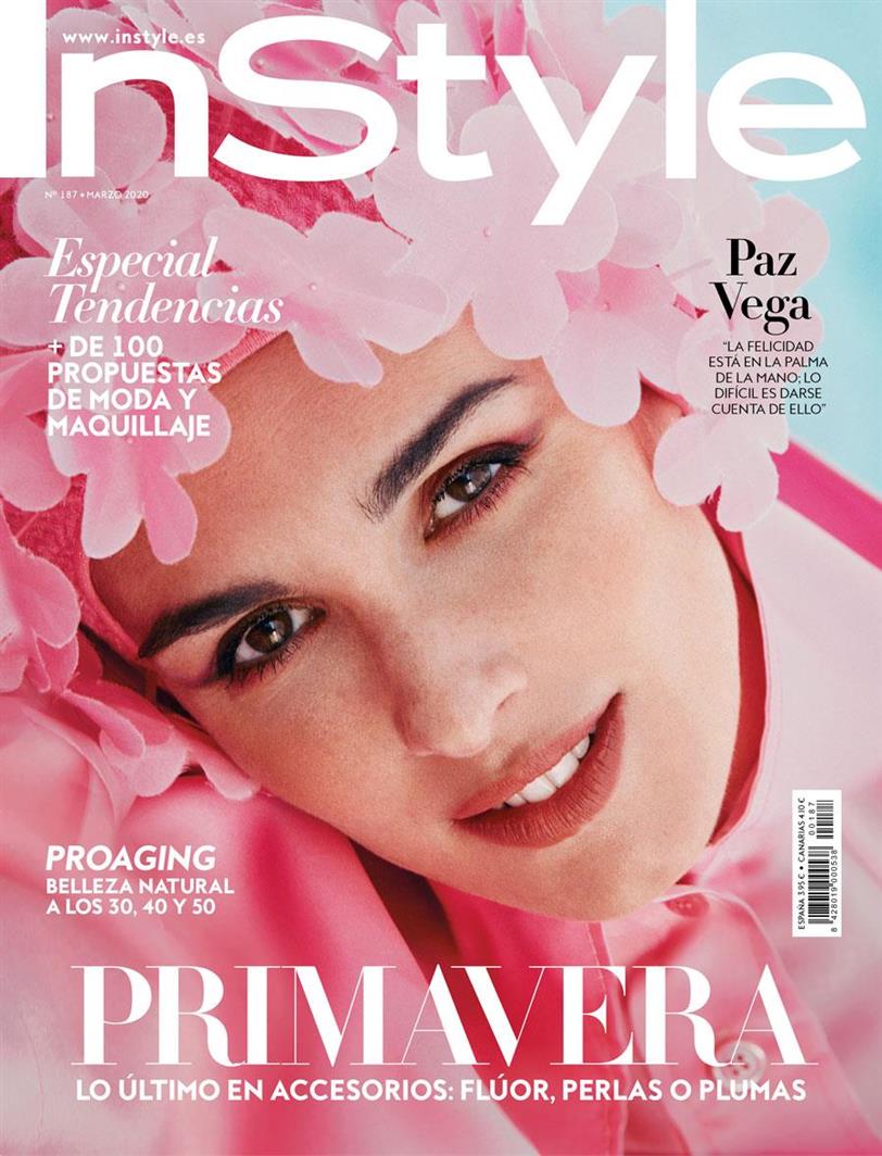 Paz Vega, protagonista de la portada de marzo 2020 de InStyle