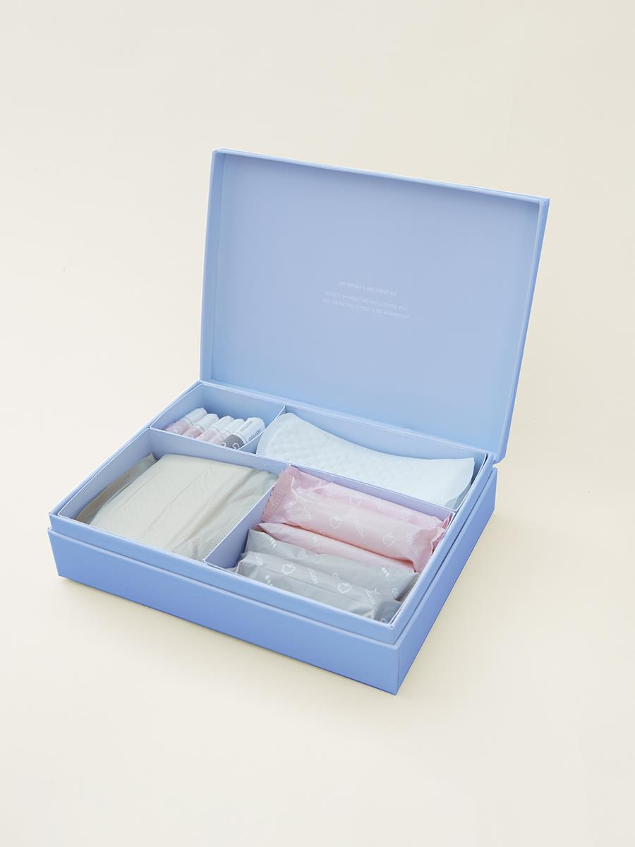 Myalma, kit de higiene femenina realizados con algodón orgánico