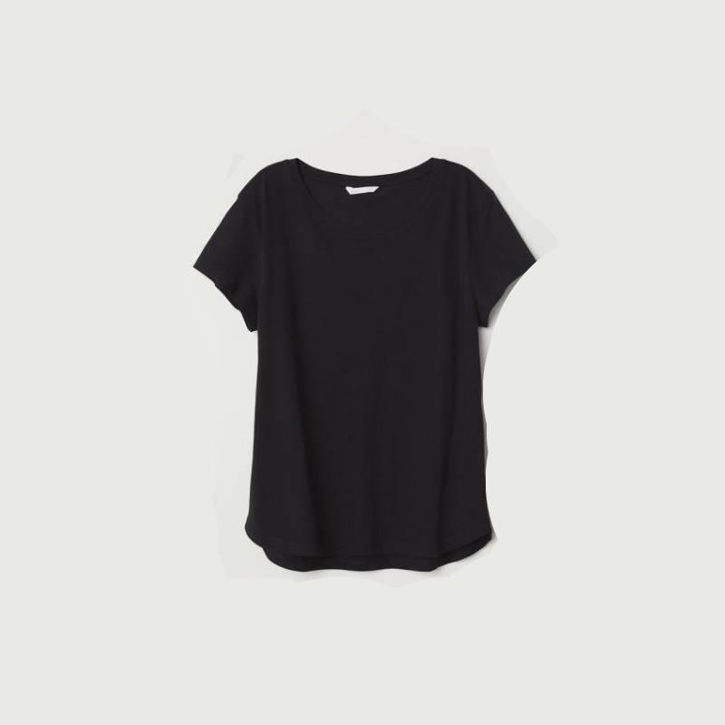 Camiseta negra, H&M