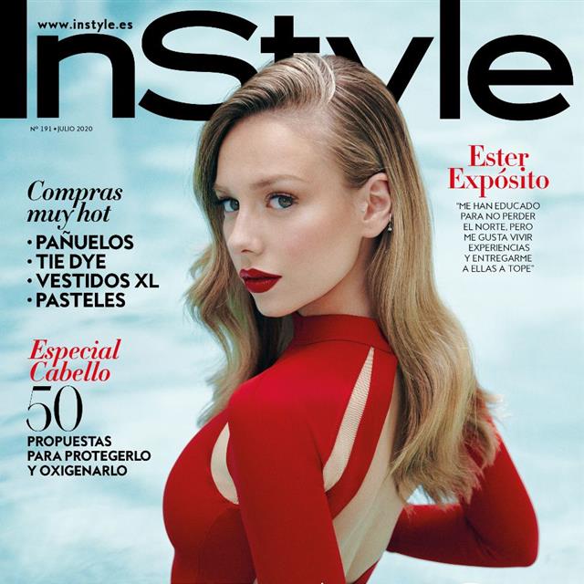 Ester Expósito, portada del número de julio de InStyle
