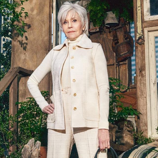 Jane Fonda lucha contra el cambio climático en la nueva campaña de Gucci