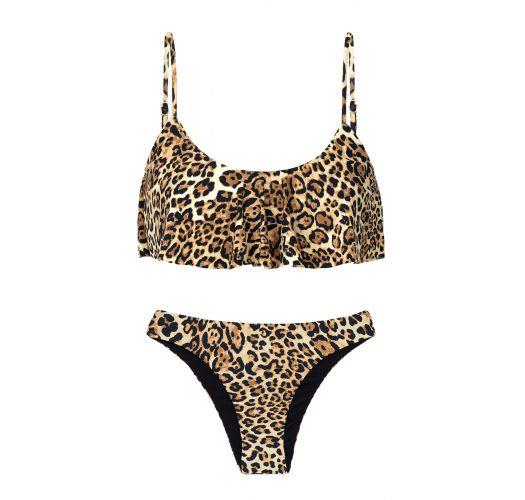 Bikini con estampado de leopardo de Brazilian Bikini Shop