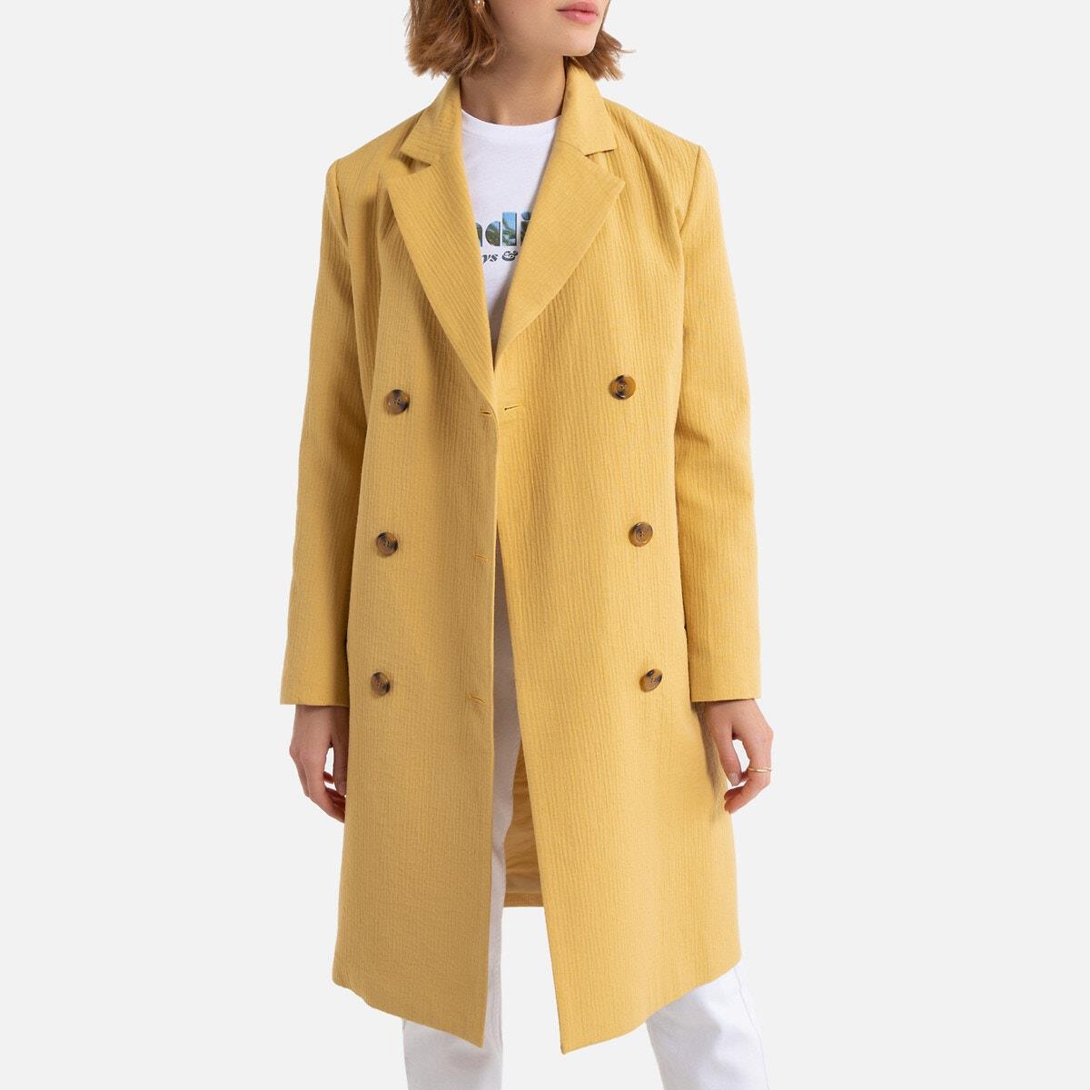 Abrigo amarillo de La redoute