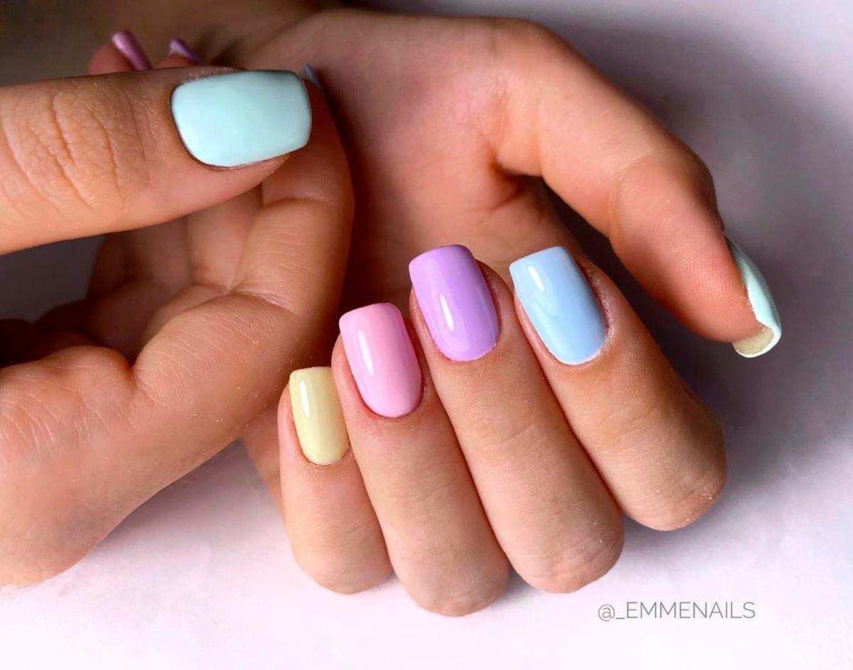 Diseños de uñas con colores pastel para darle la bienvenida a la primavera   Glamour