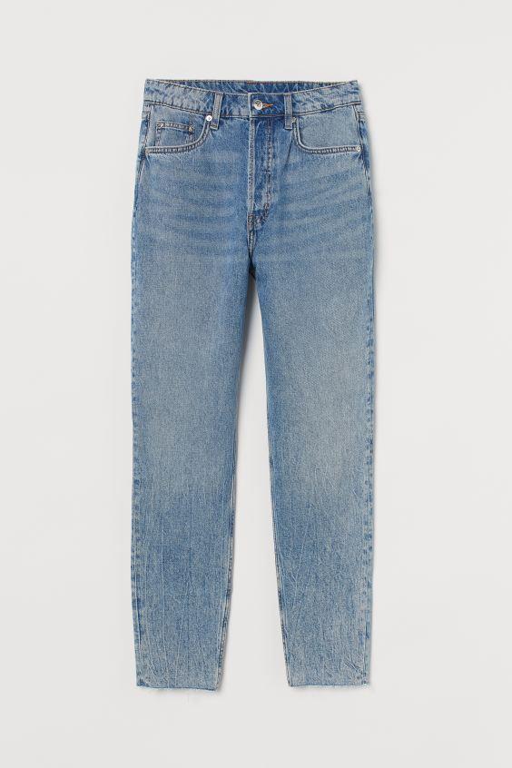 Jeans con rotos de H&M