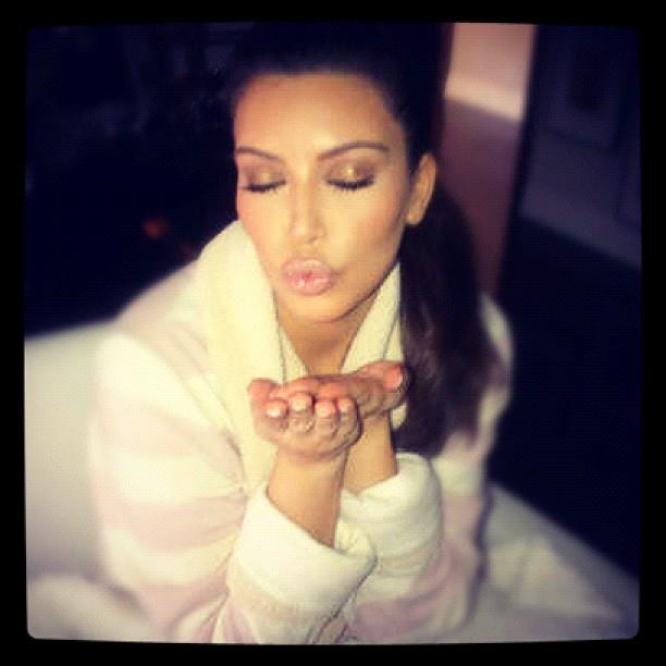 La primera foto de Kim Kardashian en Instagram