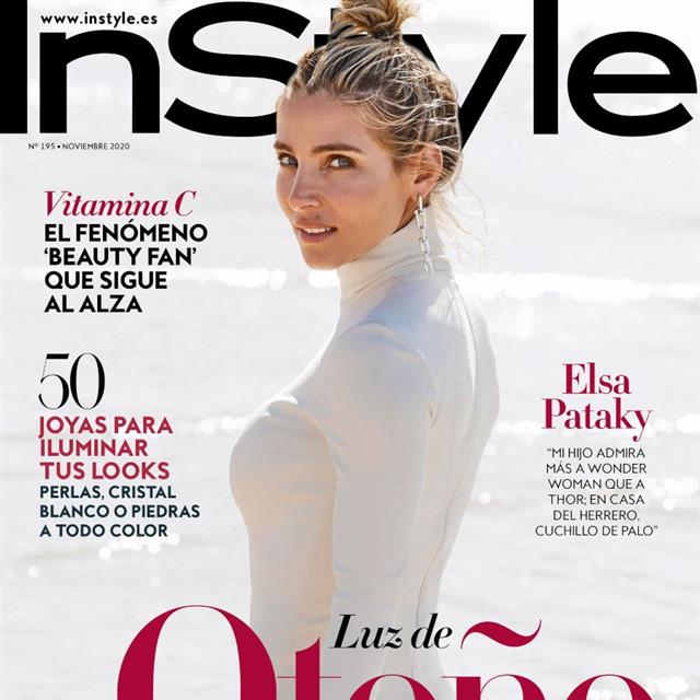 Elsa Pataky protagoniza la portada de InStyle noviembre