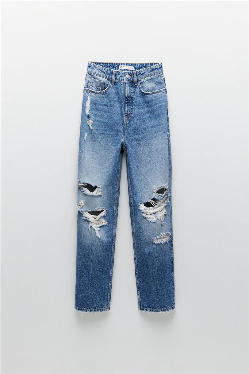 Jeans rotos de Zara