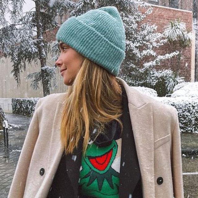 'Looks' de moda invierno 2021 vistos en Instagram para alegrarte el 'Blue Monday'