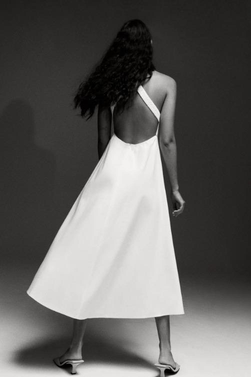 Vestido blanco, de Zara