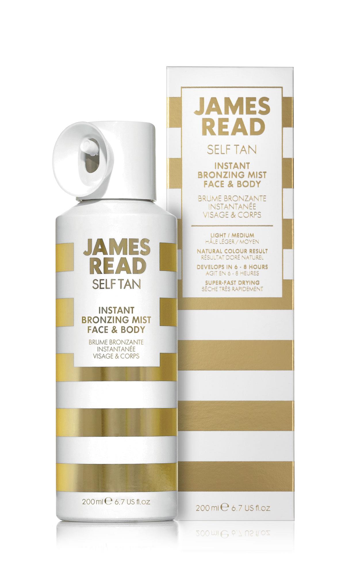 Instant Bronzing Mist Face & Body, de James Read (36 €)