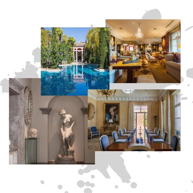 El hotel Anantara Villapadierna Palace acoge más de 1.200 obras de arte en sus instalaciones