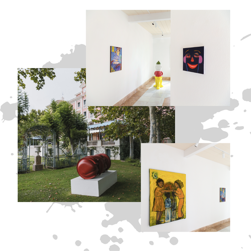 La galería de arte contemporáneo Badr El Jundi se ubica en distintos escenarios interiores y exteriores del hotel Anantara Villapardiena Palace de Marbella