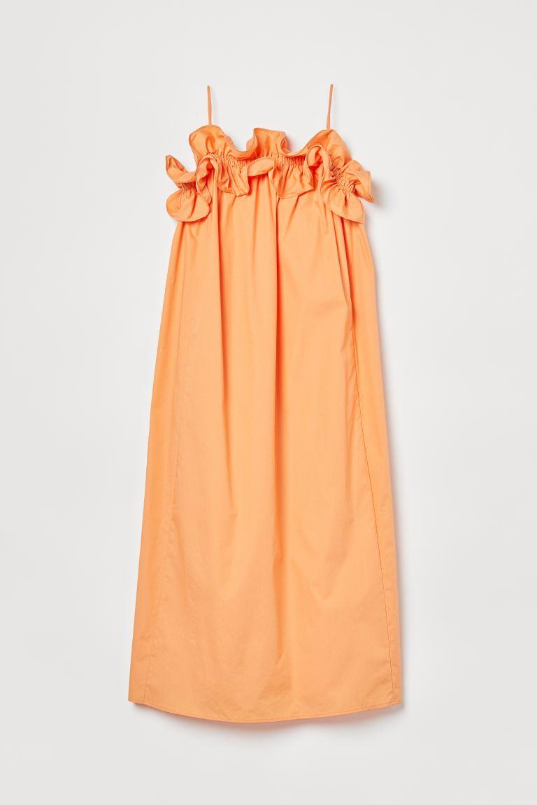 Vestido naranja de H&M