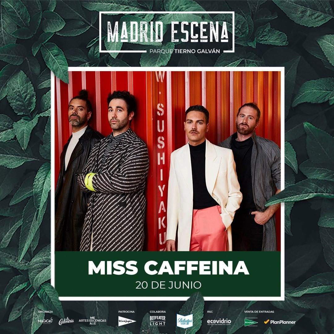 Concierto de Miss Caffeina en Madrid Escena 