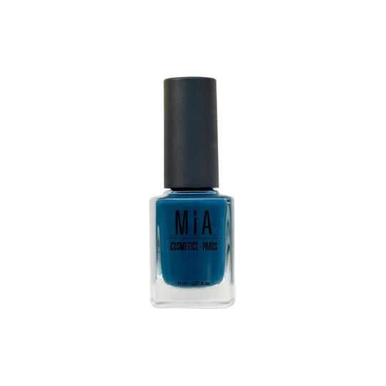 Laca de uñas azul marino claro, de Mia Cosmetics